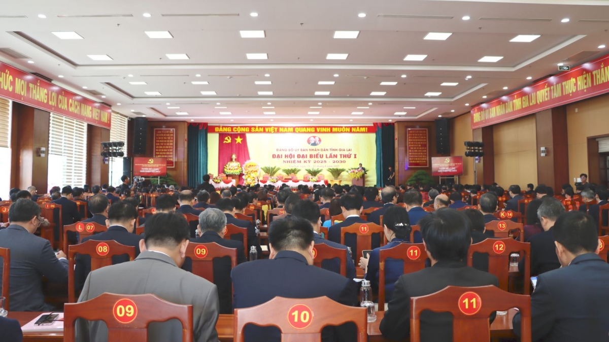 Đại hội Đảng bộ UBND tỉnh Gia Lai lần thứ I: Quyết tâm kiến tạo phát triển kinh tế - xã hội với 5 trụ cột , 4 đột phá Đại hội Đảng bộ UBND tỉnh Gia Lai lần thứ I: Quyết tâm kiến tạo phát triển kinh tế - xã hội với 5 trụ cột , 4 đột phá