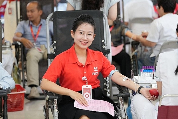 CBNV ROX Group chung tay hiến máu, lan tỏa giá trị sống đẹp