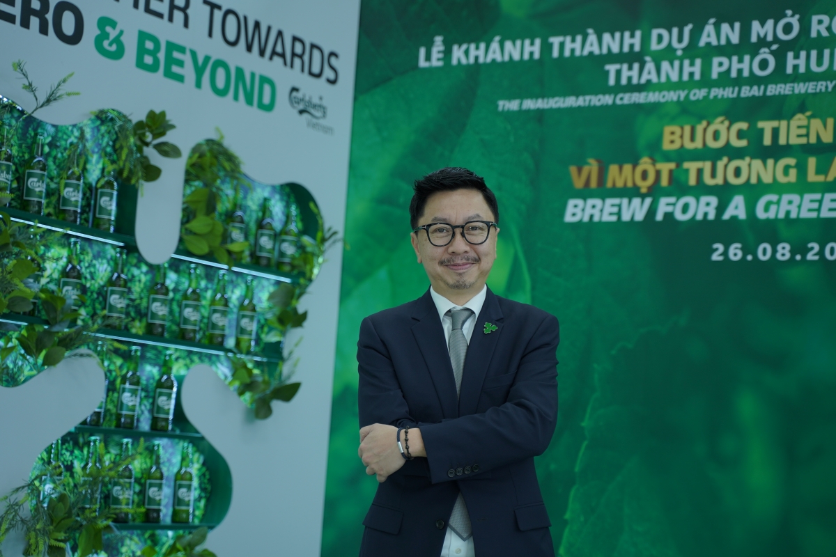 ông Andrew Khan, Tổng Giám đốc Carlsberg Việt Nam