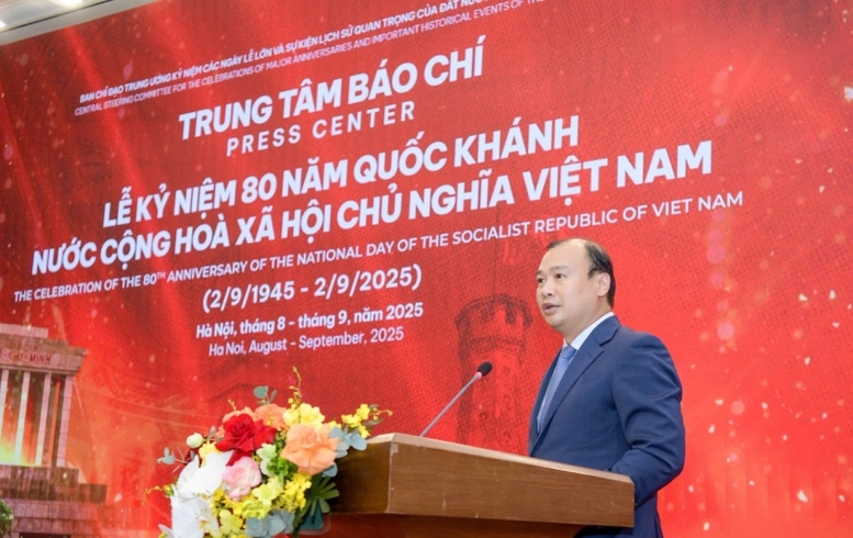 Khai trương Trung tâm Báo chí và phát hành bộ tem đặc biệt kỷ niệm 80 năm Quốc khánh