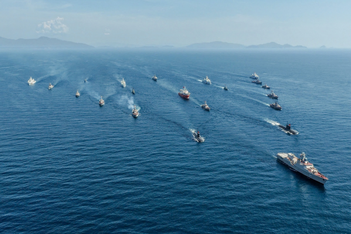 [Ảnh] Toàn cảnh lễ diễu binh, diễu hành kỷ niệm 80 năm Cách mạng Tháng Tám thành công và Quốc khánh 2/9