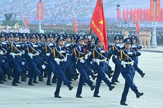 [Ảnh] Toàn cảnh lễ diễu binh, diễu hành kỷ niệm 80 năm Cách mạng Tháng Tám thành công và Quốc khánh 2/9