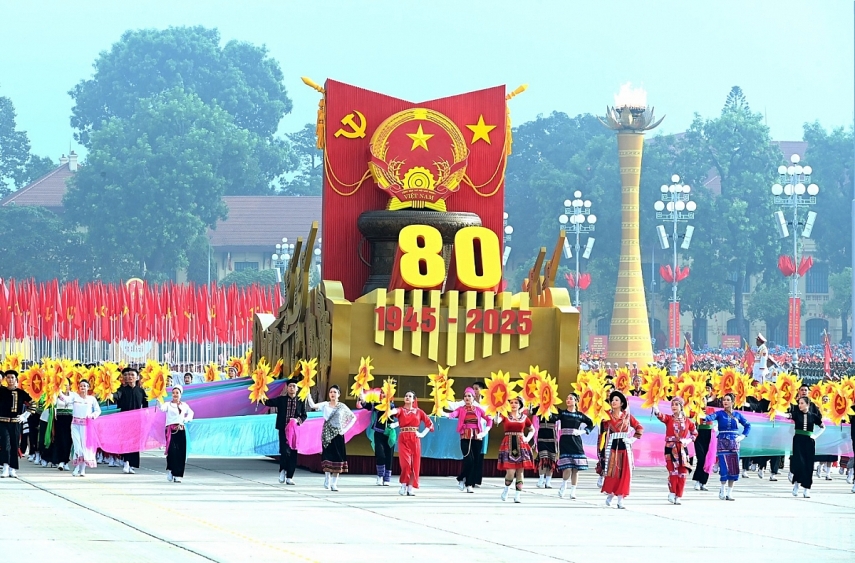 [Ảnh] Toàn cảnh lễ diễu binh, diễu hành kỷ niệm 80 năm Cách mạng Tháng Tám thành công và Quốc khánh 2/9