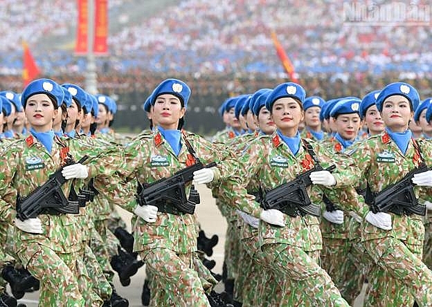 [Ảnh] Toàn cảnh lễ diễu binh, diễu hành kỷ niệm 80 năm Cách mạng Tháng Tám thành công và Quốc khánh 2/9
