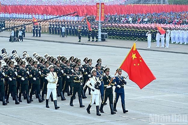 [Ảnh] Toàn cảnh lễ diễu binh, diễu hành kỷ niệm 80 năm Cách mạng Tháng Tám thành công và Quốc khánh 2/9