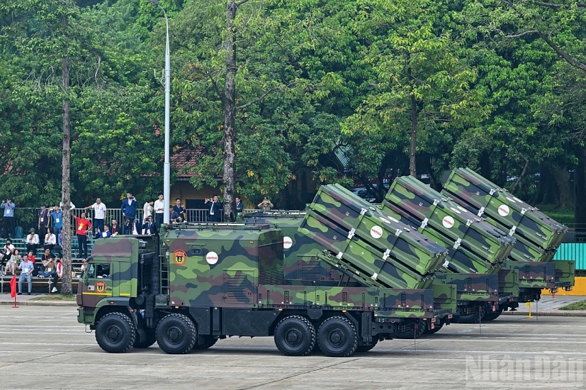 [Ảnh] Toàn cảnh lễ diễu binh, diễu hành kỷ niệm 80 năm Cách mạng Tháng Tám thành công và Quốc khánh 2/9