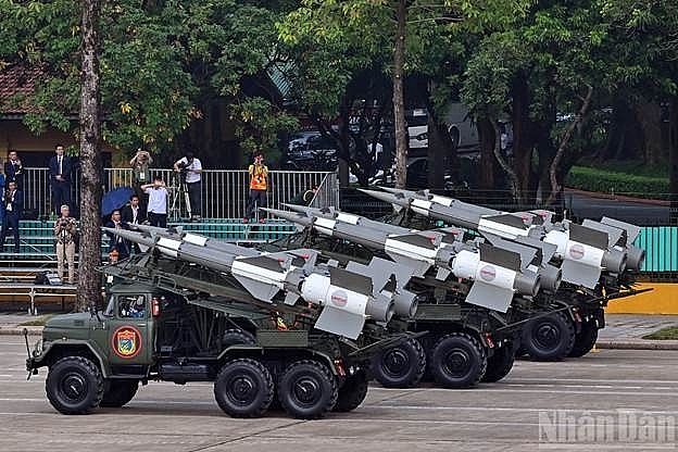 [Ảnh] Toàn cảnh lễ diễu binh, diễu hành kỷ niệm 80 năm Cách mạng Tháng Tám thành công và Quốc khánh 2/9