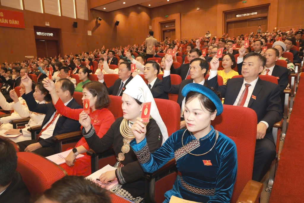 399 đại biểu chính thức tham dự Đại hội đại biểu Đảng bộ tỉnh Cao Bằng lần thứ XX, nhiệm kỳ 2025 – 2030