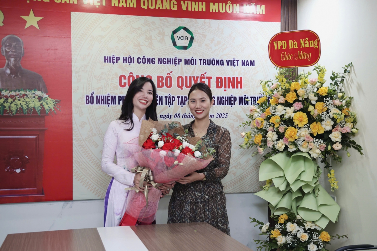 Công bố Quyết định bổ nhiệm Phó Tổng biên tập Tạp chí Công nghiệp môi trường