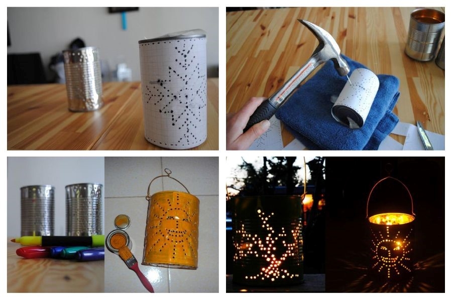 Lồng đèn từ tre tái chế Lồng đèn từ tre tái chế