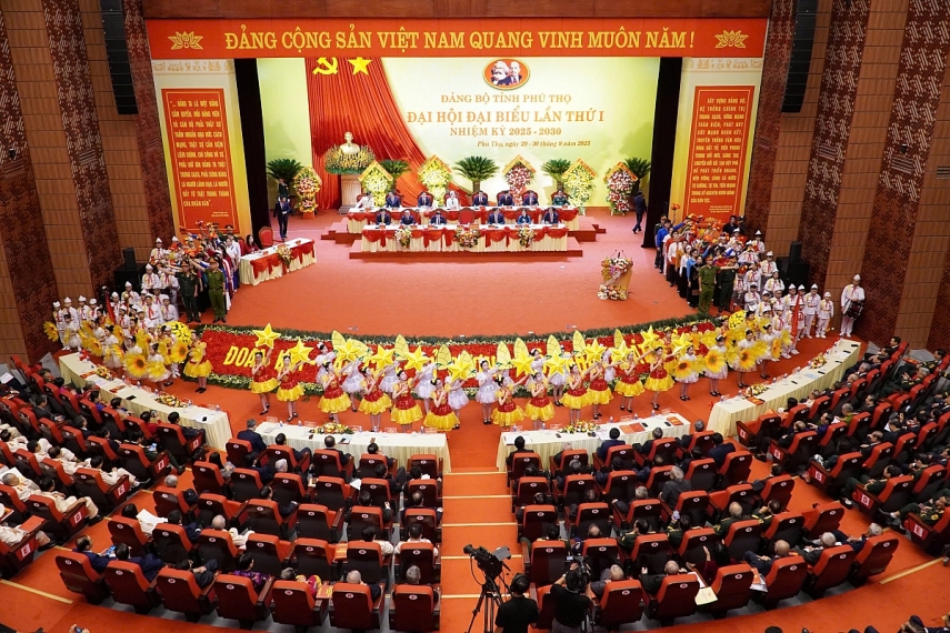 Đại hội Đảng bộ tỉnh Phú Thọ lần thứ I: Khát vọng bứt phá vươn lên trong nhiệm kỳ mới