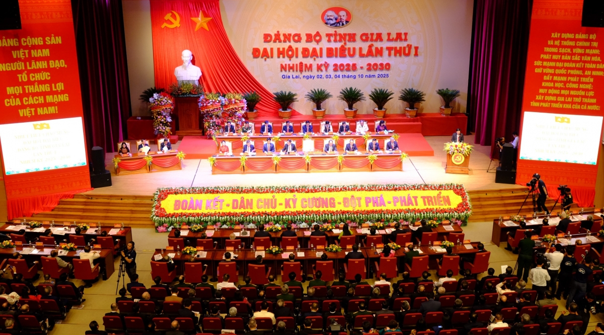 Khai mạc Đại hội Đảng bộ tỉnh Gia Lai lần thứ I: Đặt nền tảng cho khát vọng bứt phá