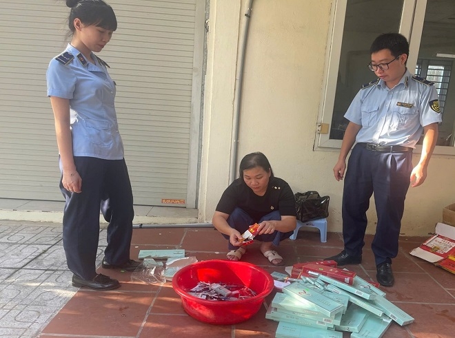 Thái Nguyên: Xử phạt hộ kinh doanh 7,5 triệu đồng vì buôn bán thuốc lá nhập lậu