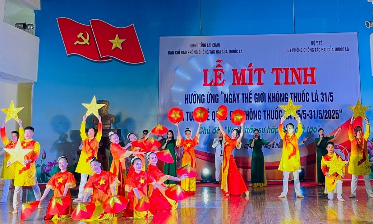 Lai Châu: Công tác phòng, chống tác hại thuốc lá được triển khai thường xuyên và đồng bộ Lai Châu: Công tác phòng, chống tác hại thuốc lá được triển khai thường xuyên và đồng bộ