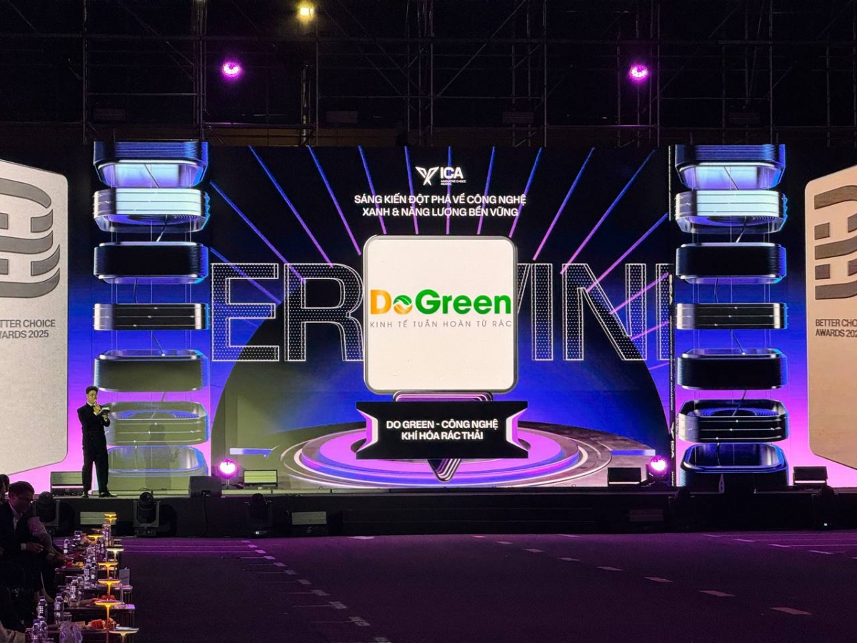 Do Green được vinh danh tại hạng mục Sáng kiến đột phá về công nghệ xanh và phát triển bền vững