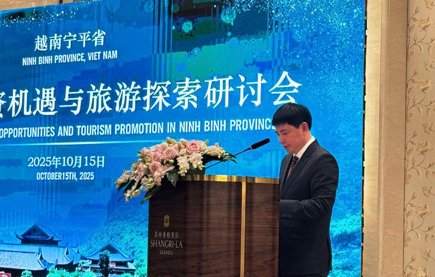 Ninh Bình xúc tiến đầu tư, thương mại và du lịch tại Thượng Hải và Tô Châu (Trung Quốc)