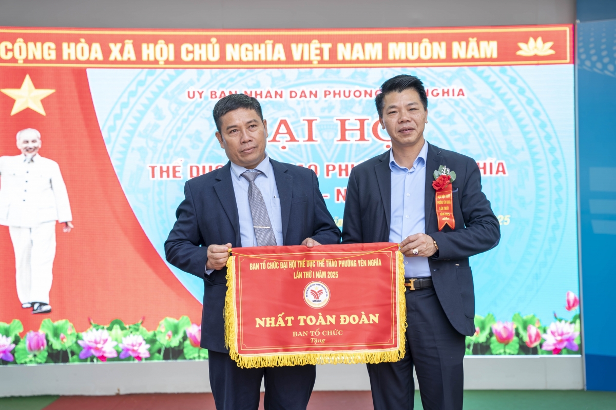 Đại hội TDTT phường Yên Nghĩa: Lan tỏa tinh thần đoàn kết, khỏe để xây dựng và bảo vệ Tổ quốc
