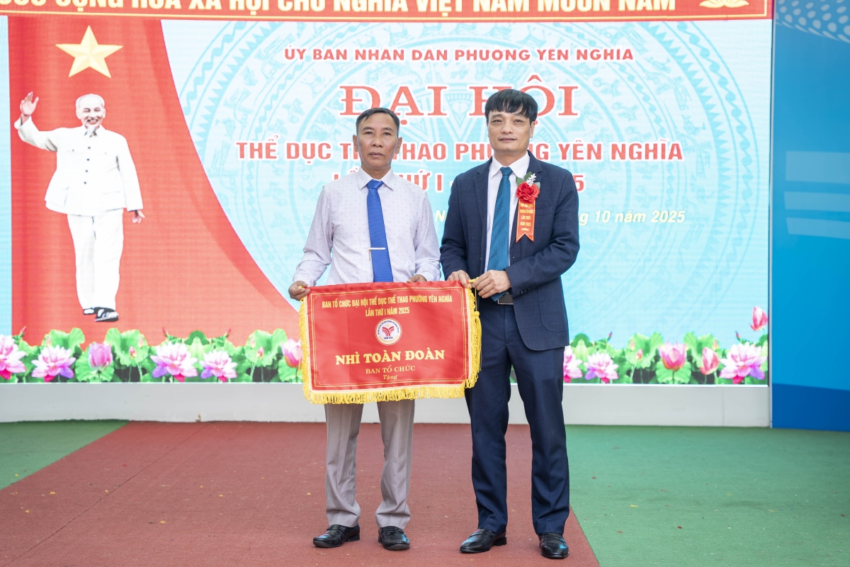 Đại hội TDTT phường Yên Nghĩa: Lan tỏa tinh thần đoàn kết, khỏe để xây dựng và bảo vệ Tổ quốc