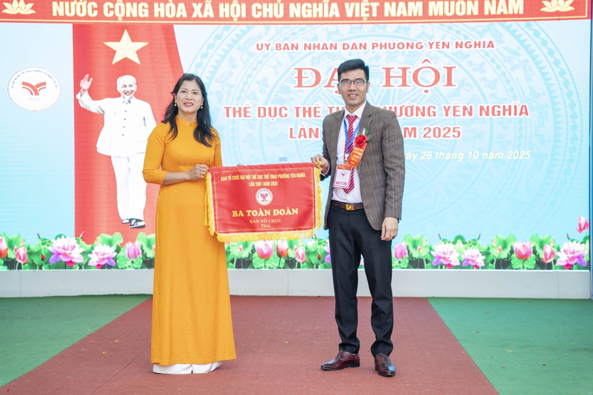 Đại hội TDTT phường Yên Nghĩa: Lan tỏa tinh thần đoàn kết, khỏe để xây dựng và bảo vệ Tổ quốc
