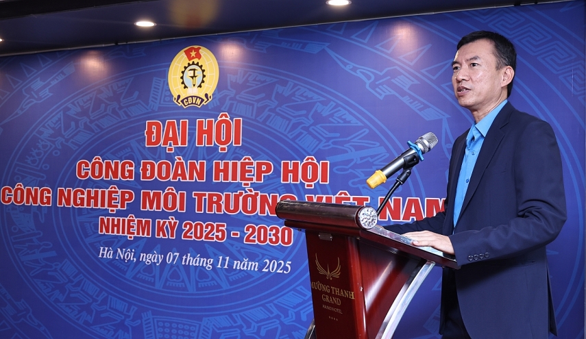 Đại hội Công đoàn Hiệp hội Công nghiệp môi trường Việt Nam nhiệm kỳ 2025 - 2030 thành công tốt đẹp