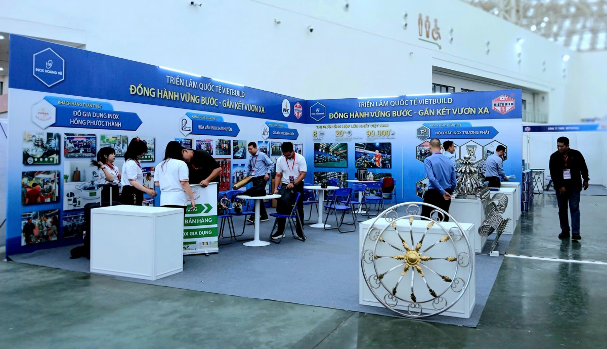 Hơn 200 doanh nghiệp trong và ngoài nước tham gia Triển lãm Quốc tế VIETBUILD HÀ NỘI 2025 Hơn 200 doanh nghiệp trong và ngoài nước tham gia Triển lãm Quốc tế VIETBUILD HÀ NỘI 2025