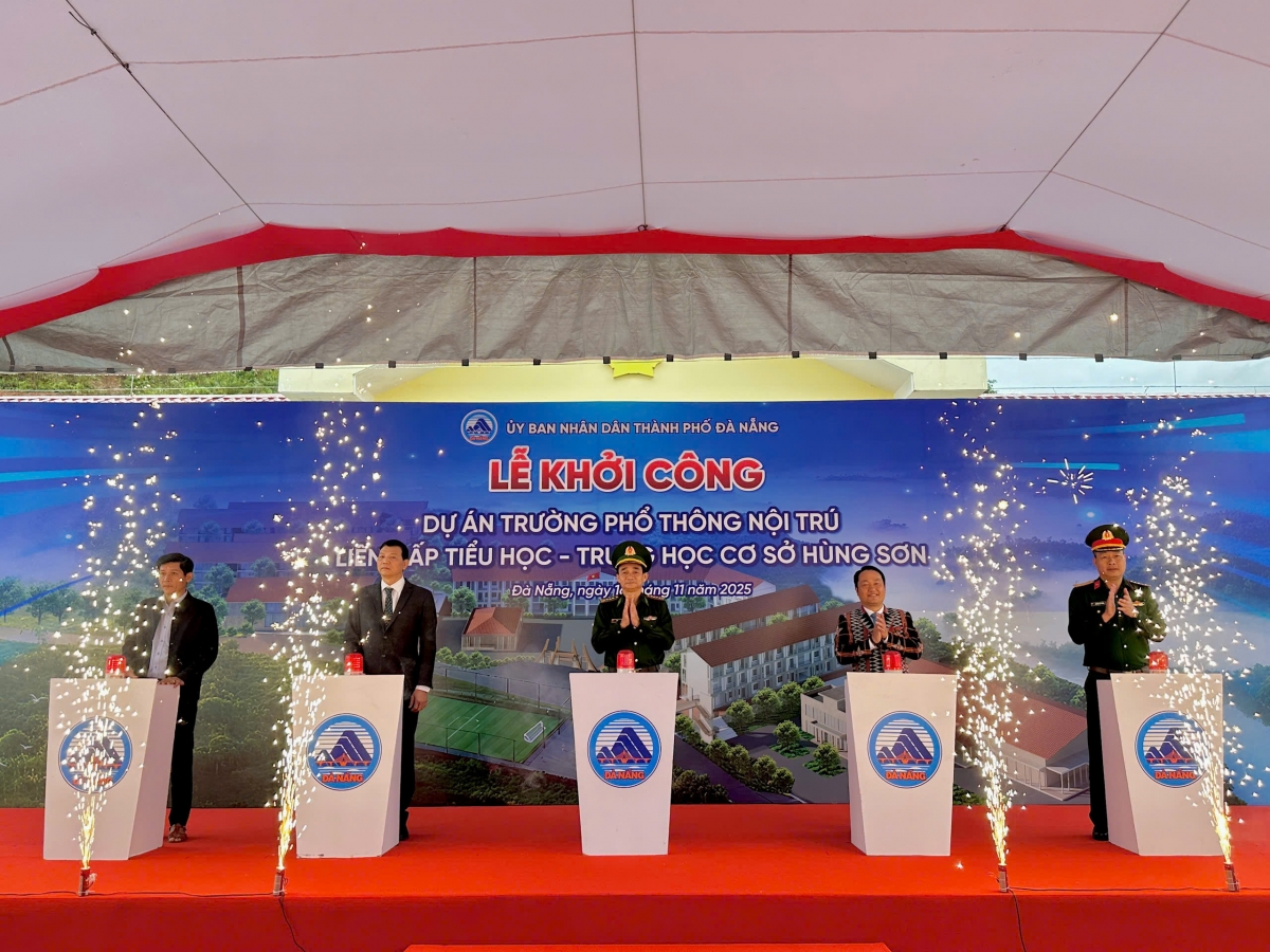 Sự kiện khẳng định sự quan tâm đặc biệt của Đảng, Nhà nước đối với sự nghiệp giáo dục vùng biên cương của Tổ quốc (Ảnh: danang.gov.vn)