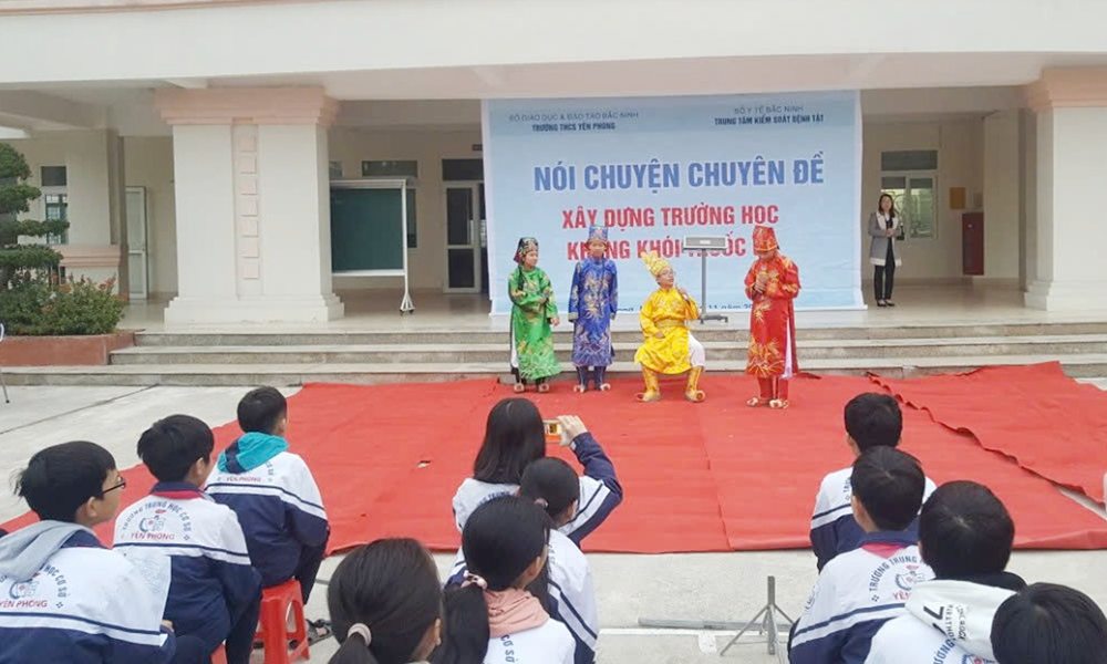 Tỉnh Bắc Ninh triển khai dự án “Thành phố không khói thuốc lá” Tỉnh Bắc Ninh triển khai dự án “Thành phố không khói thuốc lá”