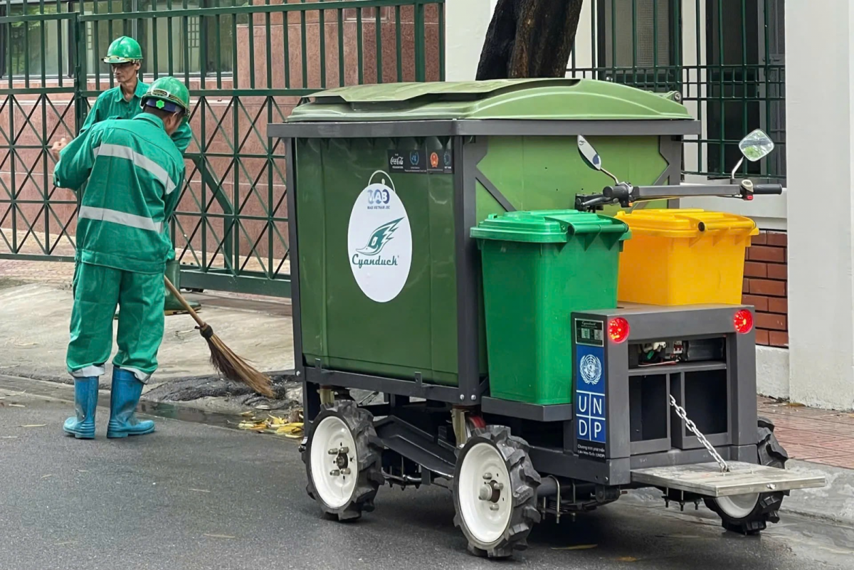 Thu gom, vận chuyển rác thải bằng xe điện: Để không chỉ dừng lại ở mức thí điểm Thu gom, vận chuyển rác thải bằng xe điện: Để không chỉ dừng lại ở mức thí điểm