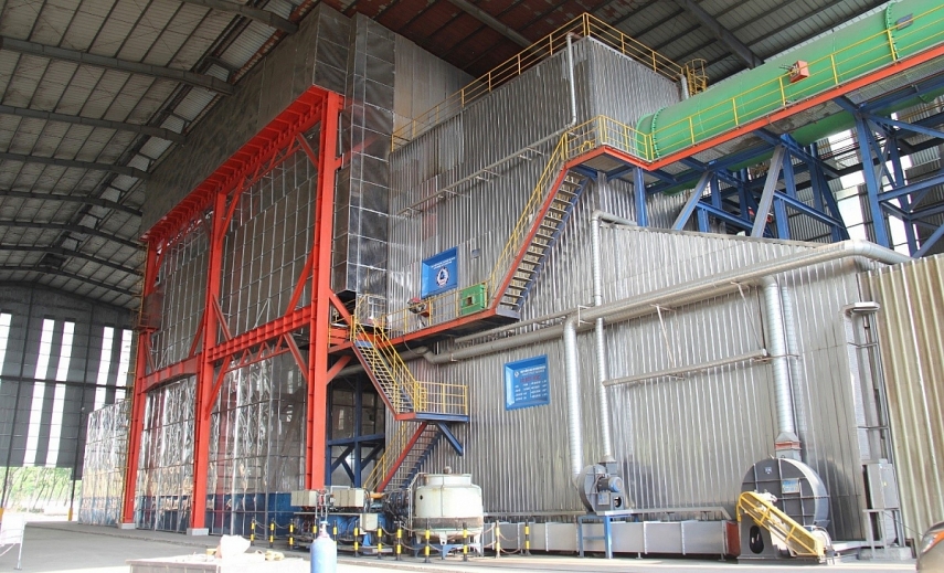 Lò đốt rác 200 tấn/ngày thu hồi nhiệt phát điện 5MW Lò đốt rác 200 tấn/ngày thu hồi nhiệt phát điện 5MW