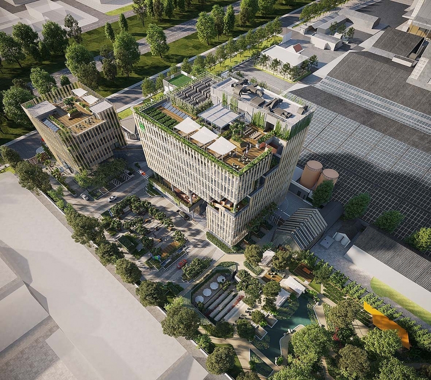 CP Headquarters Biên Hòa - Công trình đạt Chứng nhận LEED Platinum CP Headquarters Biên Hòa - Công trình đạt Chứng nhận LEED Platinum