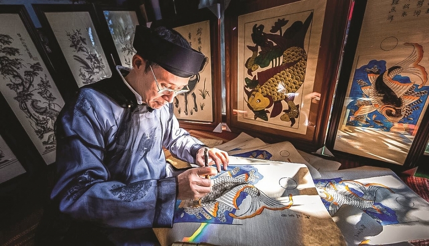 Nghề làm tranh dân gian Đông Hồ được UNESCO ghi danh vào Danh sách Di sản văn hóa phi vật thể cần bảo vệ khẩn cấp Nghề làm tranh dân gian Đông Hồ được UNESCO ghi danh vào Danh sách Di sản văn hóa phi vật thể cần bảo vệ khẩn cấp