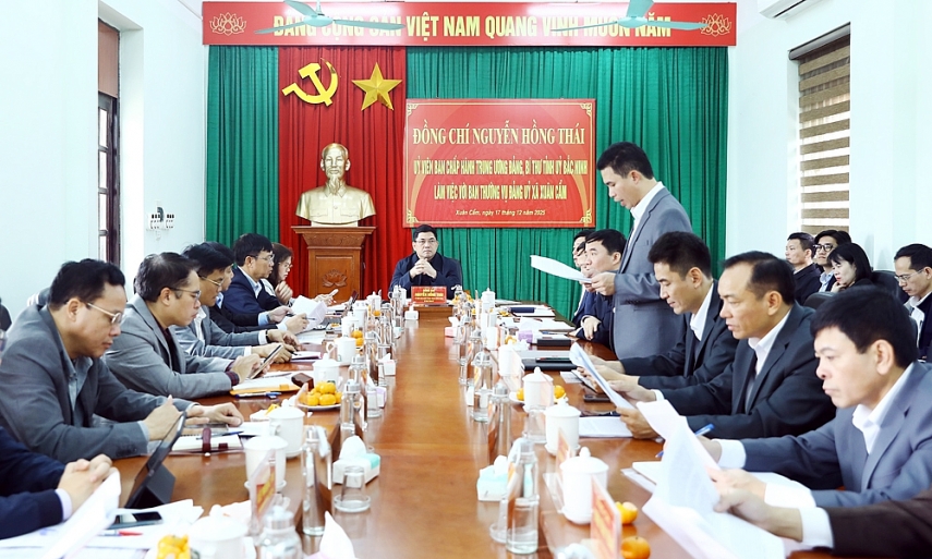 Xuân Cẩm (Bắc Ninh): Cần phát huy tốt lợi thế để thu hút đầu tư phát triển sản xuất công nghiệp Xuân Cẩm (Bắc Ninh): Cần phát huy tốt lợi thế để thu hút đầu tư phát triển sản xuất công nghiệp