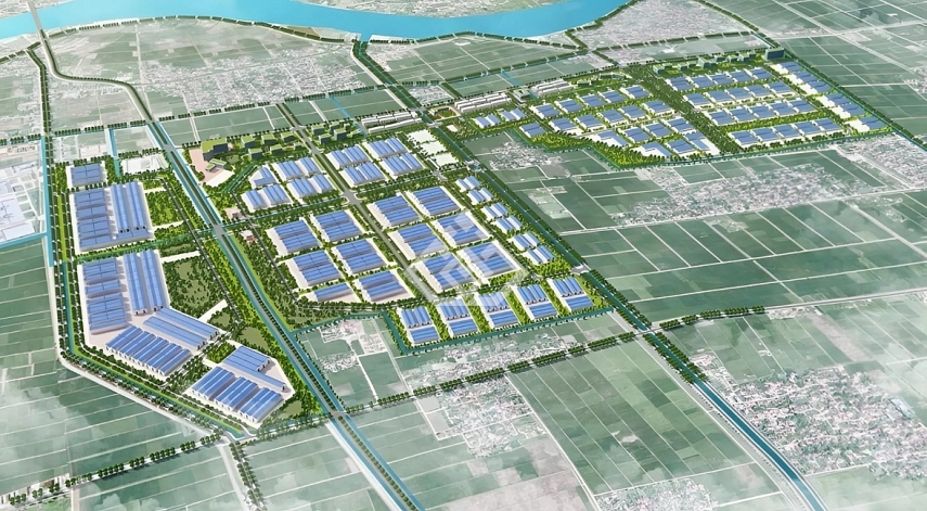 Ninh Bình khởi công Dự án đầu tư xây dựng và kinh doanh kết cấu hạ tầng Khu công nghiệp Minh Châu Ninh Bình khởi công Dự án đầu tư xây dựng và kinh doanh kết cấu hạ tầng Khu công nghiệp Minh Châu