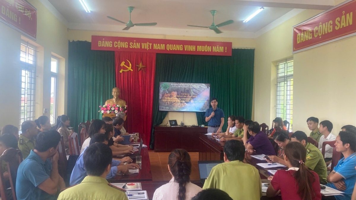 Tập huấn hỗ trợ kỹ thuật Mô hình Phát triển du lịch sinh thái cộng đồng gắn với bảo vệ rừng tại Khu Bảo tồn thiên nhiên Pù Luông Tập huấn hỗ trợ kỹ thuật Mô hình Phát triển du lịch sinh thái cộng đồng gắn với bảo vệ rừng tại Khu Bảo tồn thiên nhiên Pù Luông