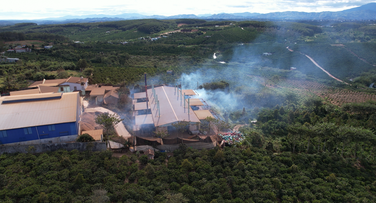 UBND tỉnh Quảng Ngãi chỉ đạo kiểm tra, xử lý các lò sấy nông sản gây ô nhiễm tại xã Ngọk Réo