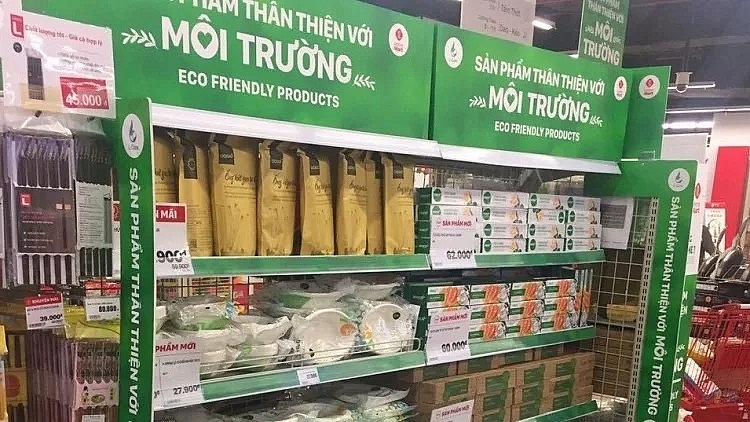 Nhiều sản phẩm “thân thiện với môi trường” xuất hiện trên thị trường. Ảnh minh họa