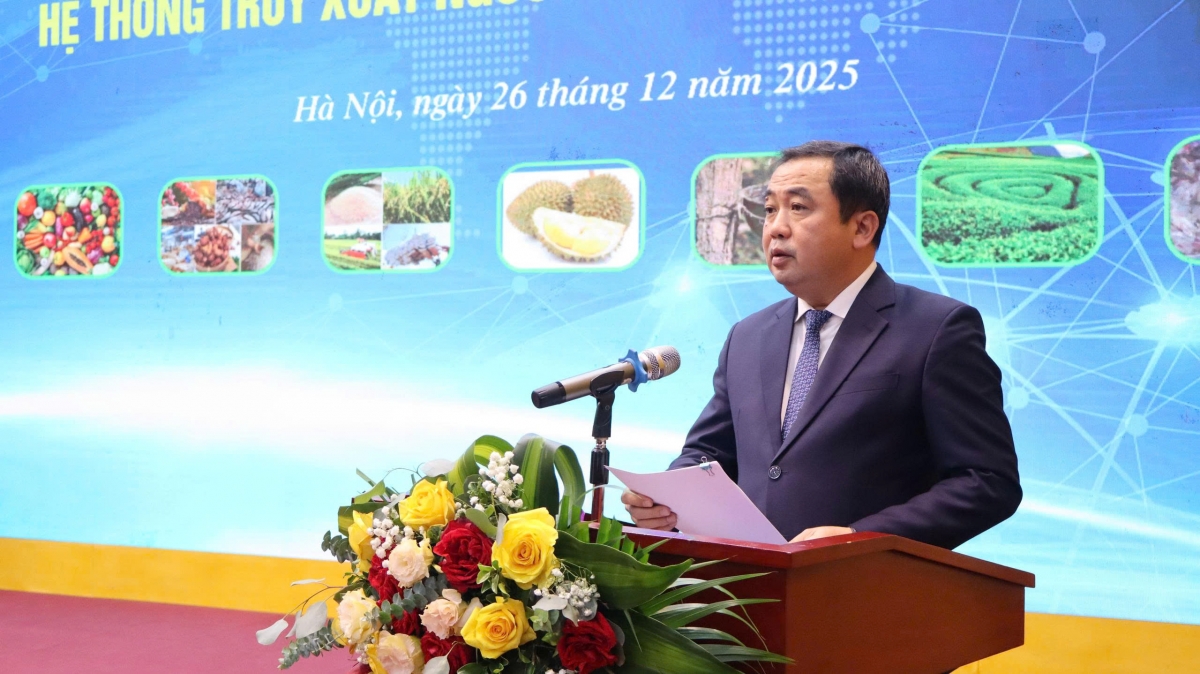 Chính thức ra mắt hệ thống truy xuất nguồn gốc nông sản Việt Nam