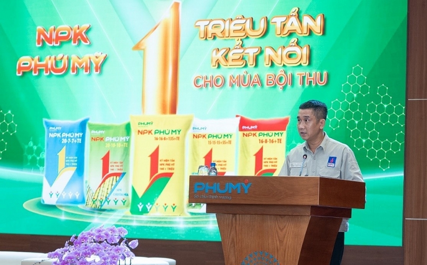 NPK Phú Mỹ cán mốc 1 triệu tấn, lan tỏa kết nối cùng nông dân NPK Phú Mỹ cán mốc 1 triệu tấn, lan tỏa kết nối cùng nông dân