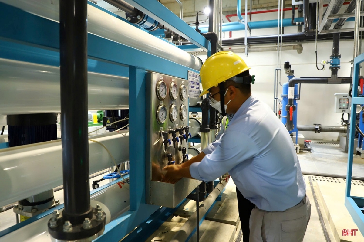 Hệ thống xử lý nước thải của Nhà máy Hệ thống xử lý nước thải của Nhà máy