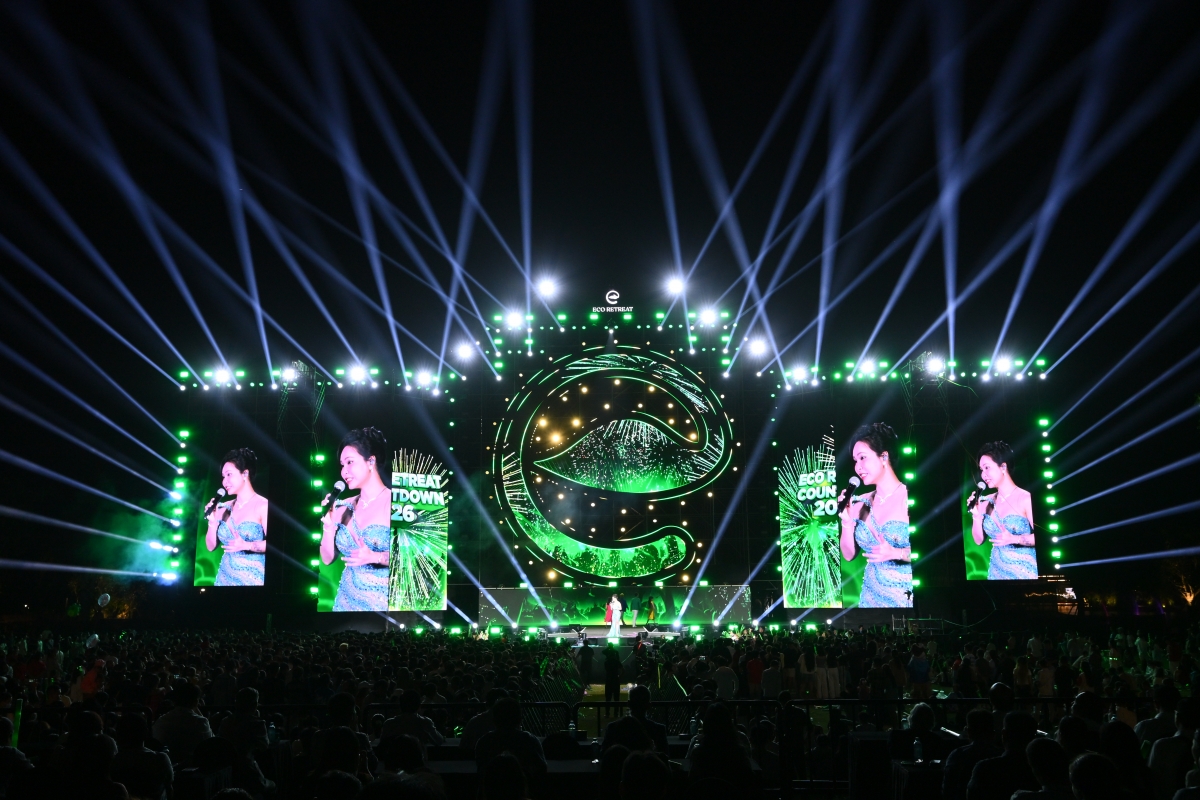 Chào năm mới giữa xanh tươi tại đại nhạc hội Countdown 2026 khắp ba miền của Ecopark Chào năm mới giữa xanh tươi tại đại nhạc hội Countdown 2026 khắp ba miền của Ecopark