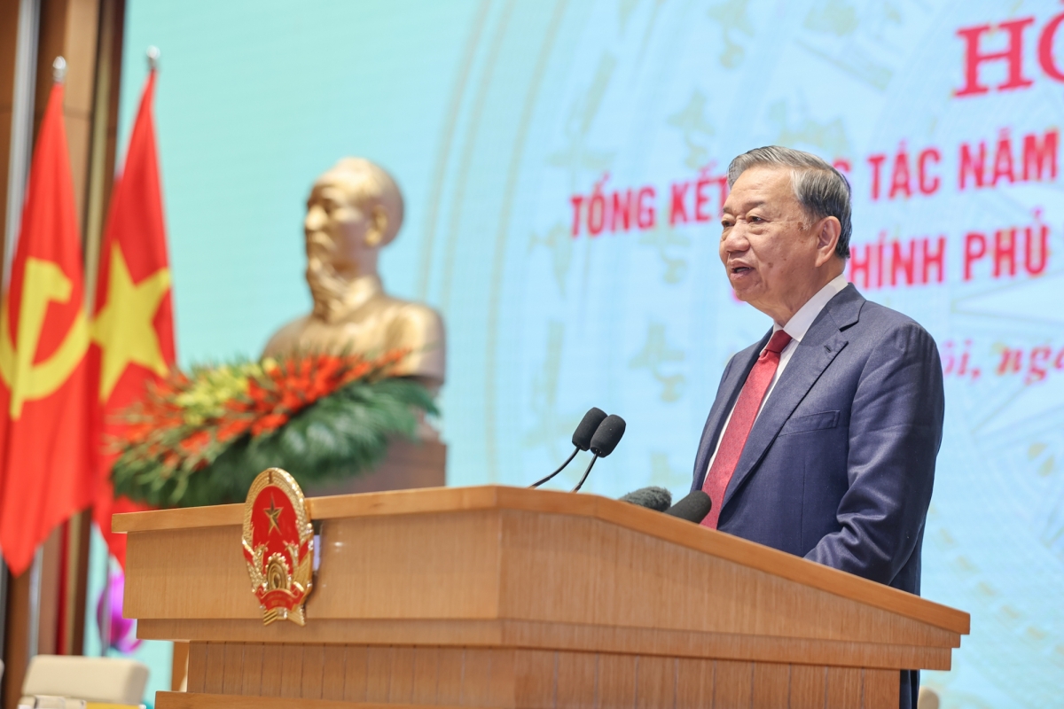 Phát biểu của Tổng Bí thư Tô Lâm tại Hội nghị tổng kết công tác năm 2025, triển khai công tác năm 2026 của Chính phủ và chính quyền địa phương Phát biểu của Tổng Bí thư Tô Lâm tại Hội nghị tổng kết công tác năm 2025, triển khai công tác năm 2026 của Chính phủ và chính quyền địa phương
