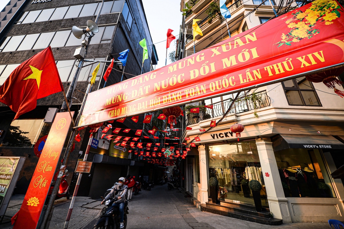 Sắc đỏ Thủ đô hướng về Đại hội XIV của Đảng