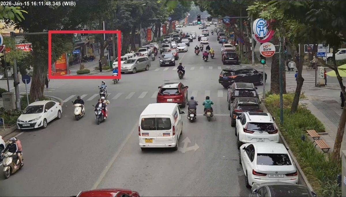 Công an thành phố Hà Nội sử dụng dữ liệu camera, triển khai “phạt nguội” vi phạm trật tự đô thị