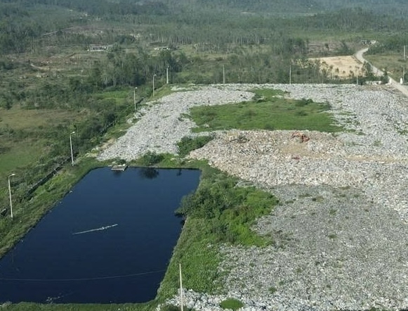 Khu xử lý rác thải tại xã Hồng Lộc đã hết thời hạn hoạt động từ tháng 6/2025