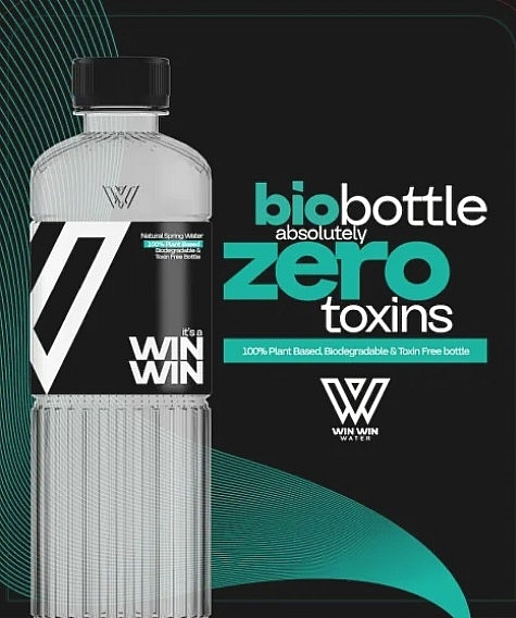 Chai đựng nước của Win Win Water đều được làm hoàn toàn bằng Luminy PLA