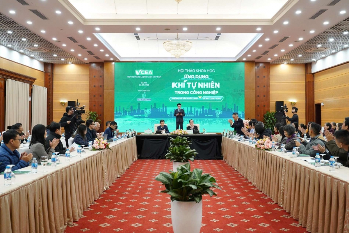 Ứng dụng khí tự nhiên trong công nghiệp