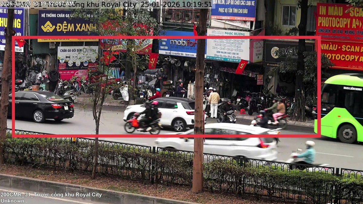 Hà Nội: 332 trường hợp vi phạm bị camera AI phạt nguội chỉ trong một ngày