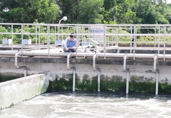 Quan trắc, kiểm soát chất lượng nguồn nước thải đã qua xử lý được các khu, cụm công nghiệp chú trọng triển khai. Quan trắc, kiểm soát chất lượng nguồn nước thải đã qua xử lý được các khu, cụm công nghiệp chú trọng triển khai.