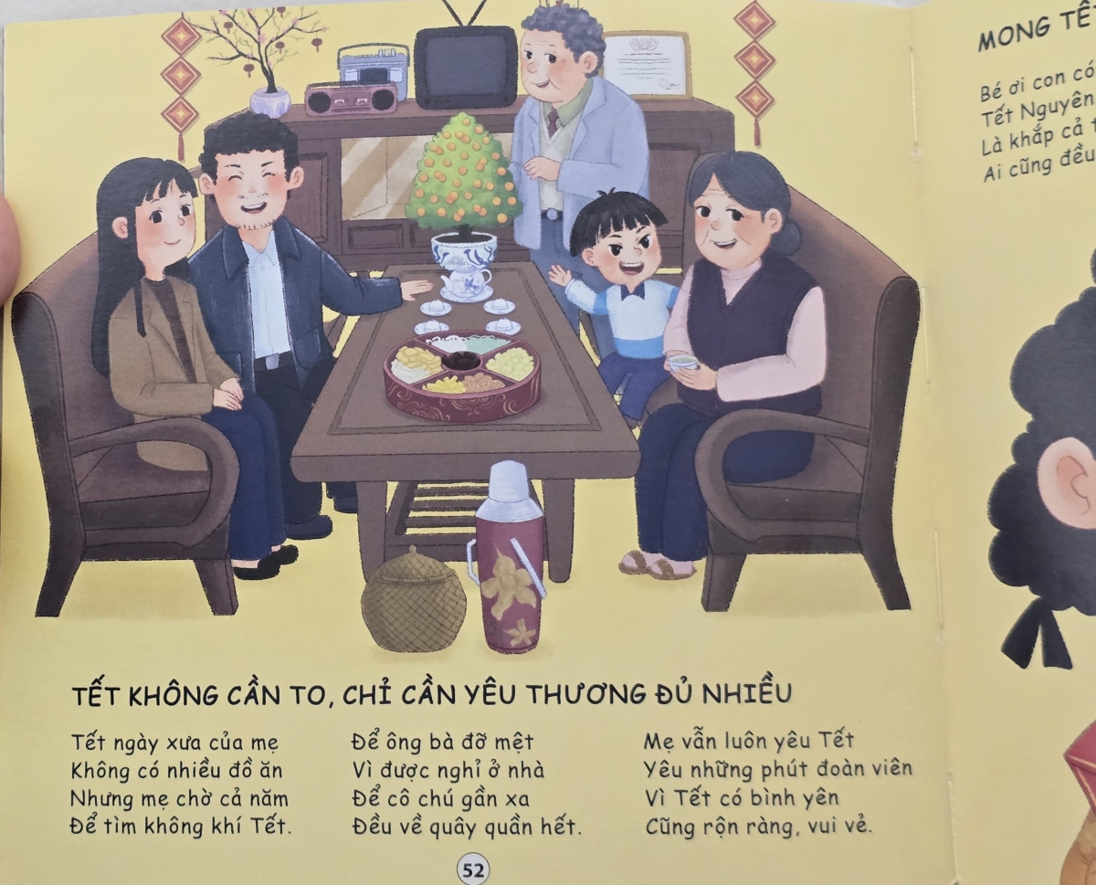 “Tết không cần to, chỉ cần yêu thương đủ nhiều”