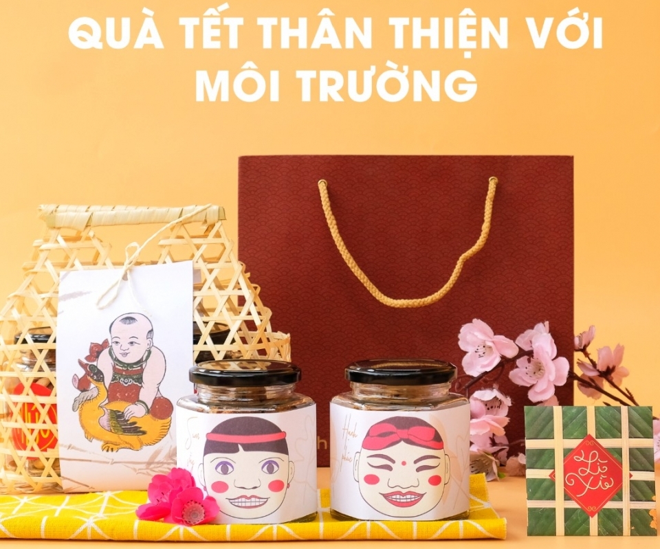 Xu hướng xanh: Quà Tết thân thiện với môi trường